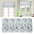 thumbnail image 2 of Floral Curtains Kitchen Coffee Curtains Bedroom Rod Curtains Lace Short Curtains Lace Curtains 54 X 24 Inch 1 Panels, Curtain, 2 of 9