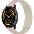 thumbnail image 1 of wonima11 22mm Silicone Magnetic Band Compatible with Garmin Venu 4/3 45mm/Forerunner 570 47mm, Soft Sport Strap, Replacement Wristband Strap for Garmin Forerunner 265/255/255 Music(Pink + Starlight), 1 of 1