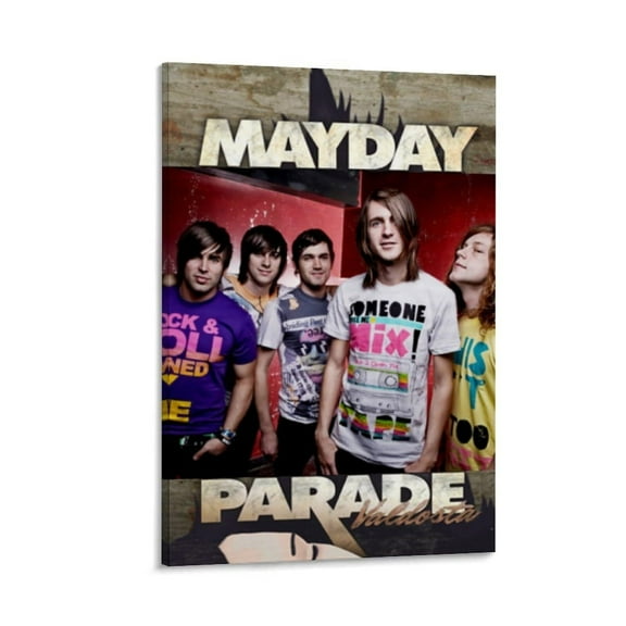 Mayday Parade (2) Canvas Poster Wall Art Decor Print Picture Paintings for Living Room Bedroom Decoration