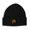 Black, variant on Patch Beanie Wildlife Buffalo Embroidery, One Size, Black