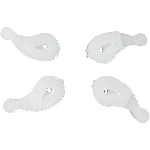 Pack of 4 80040 Washer Agitator Dog Directional Cogs Replacement Kit for Whirlpool & Kenmore Washer, Replaces 285612, 285770, 3109, 3366877, 387091, 99989668, AP3119063