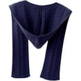 thumbnail image 6 of 2-in-1 Unisex Hooded Scarf, Knitted Hooded Long Scarf for Women & Men, Winter Warm Scarf with Hood for Outdoor Activities, 6 of 7