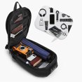 thumbnail image 2 of ozuko New Style Outdoor Anti-Theft Chest Pack USB Oxford Cloth, 2 of 8