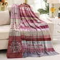thumbnail image 2 of Christian Gifts for Women, Religious Gift for Women, Faith Bible Religious Gifts, Birthday Gift for Christian Women, Inspirational Positive Gift for Women Girl Christian Throw Blankets 50x60, 2 of 6