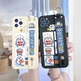 thumbnail image 3 of Para Xiaomi Redmi Note 11 Pro/5G 11S (Con Correa De Muñeca) De Dibujos Animados Lindo Doraemon Teléfono Diario Caso De Silicona Carcasa Completa Protección De La Lente A Prueba De Golpes Casos, 3 of 4