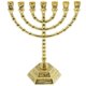 thumbnail image 1 of Candelabro judío de 7 brazos para la menorá de Hanukkah, candelabro de metal, 1 of 7
