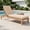 Beige, variant on BaPiPro Sky Blue 2 Pack All-Weather Waterproof Outdoor Chaise Lounge Cushions, High-Density Foam Patio Pads with Detachable Zipper Covers & Non-Slip Ties for Pool Garden Backyard