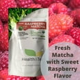 thumbnail image 3 of Health&Tea Raspberry Matcha, Organic, Japan Matcha, Raspberry Flavor, 3.5oz, 3 of 6