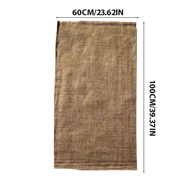 Bolsa grande de arpillera para carreras de sacos de patatas, juego de césped al aire libre para niños y adultos Wmkox8yii jkg4161