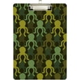 thumbnail image 2 of FMSHPON Octopus Camouflage Clipboard Hardboard Wood Nursing Clip Board and Pull for Standard A4 Letter 13x9 inches, 2 of 8