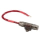 thumbnail image 1 of Cable de fusible de sonido Bling Bling 8GA con terminal de anillo redondo núcleo de cobre amplificador de coche seguro, 1 of 12