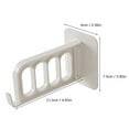 thumbnail image 2 of Less Than 5 Home Textile Storage Hangers Storage Stacking Racks Racks Storage Racks Wall Mount Adhesive Or Drilled Mount, 2 of 8