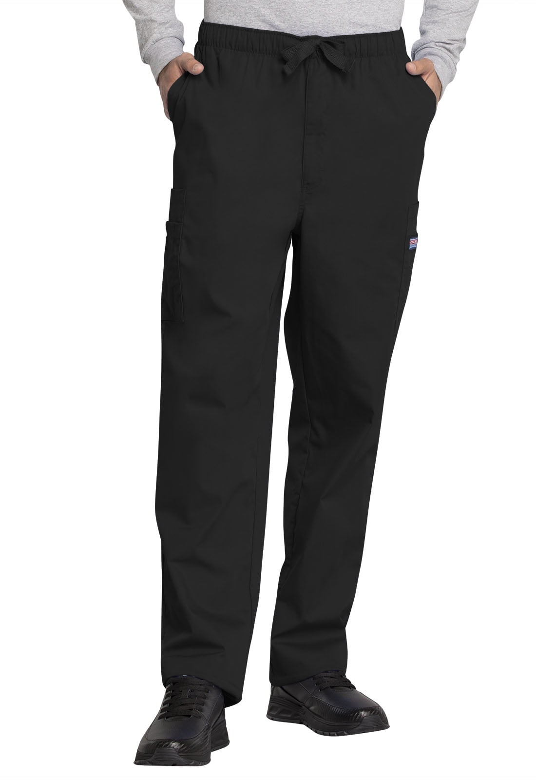 Cherokee Men's Drawstring Cargo Pant Scrub Bottoms
