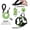 Grass Green, variant on GYTY 3pcs Ultimate Comfort Dog Harness Set - Adjustable, Soft, Escape-Proof Design with Leash, Poop Bag Dispenser, and Reflective Straps for Safe Walking and Training of Medium to Large Breed Dogs