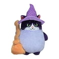 thumbnail image 2 of Plush Cat Toy With Cute Witch Hat Design, Soft Skin-Friendly Plush Fabric And Intricate Embroidery, Perfect Birthday Graduation Gifts For Friends Classmates, 2 of 5