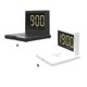 thumbnail image 4 of Injueey 3 en 1 Teléfono móvil multifuncional 15W inalámbrico rápido Reloj digital de escritorio Despertador Teléfono y Comunicación negro, 4 of 6