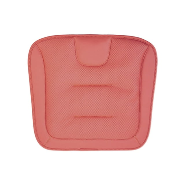 Herunwer All-Season Breathable Car Seat Cushion, Fully Enclosed Design with Mesh and Leather Trim