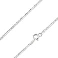 thumbnail image 5 of 925 Sterling Silver, Flat Mariner Chain 1.7mm Necklace for Men Women - Hypoallergenic and Tarnish Resistant - By Oliver & Navy, 5 of 5