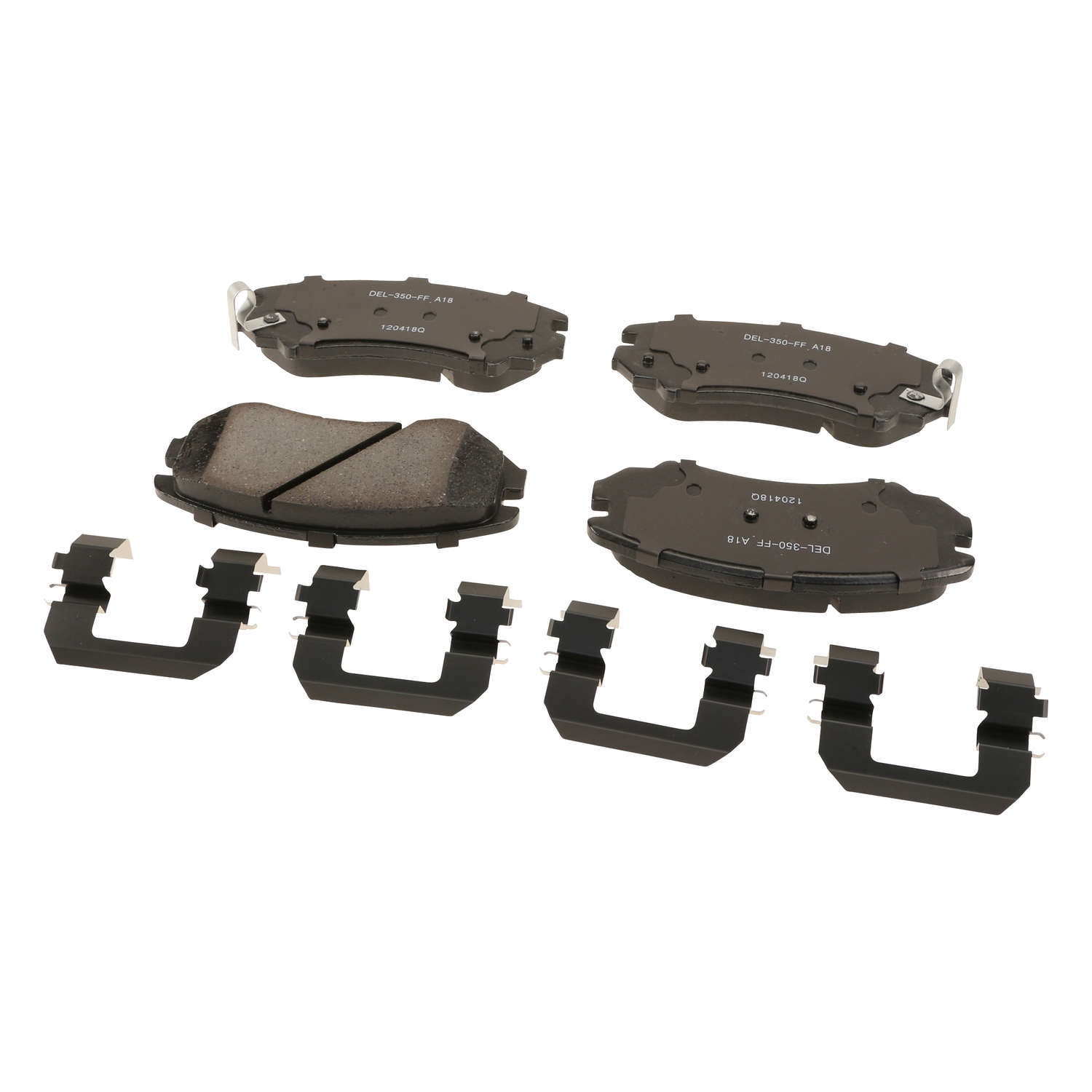 ACDelco Gold Ceramic Brake Pad Set, w/ Hardware Fits select: 2010-2013 KIA SOUL, 2010 HYUNDAI ELANTRA TOURING