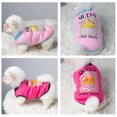 thumbnail image 6 of Puppy Dog Clothes Printed Mesh Tee Pet Vest T Shirt Tank For Small Dogs Summer, 6 of 14