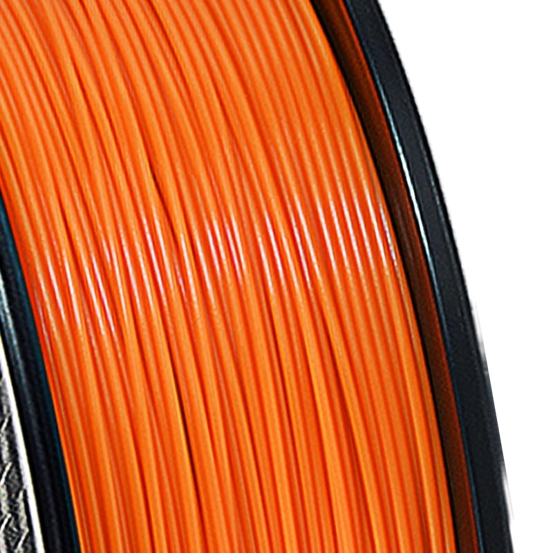 3D Printer Glow PLA Plastic Filament 1.75mm 1KG Spool Orange Color