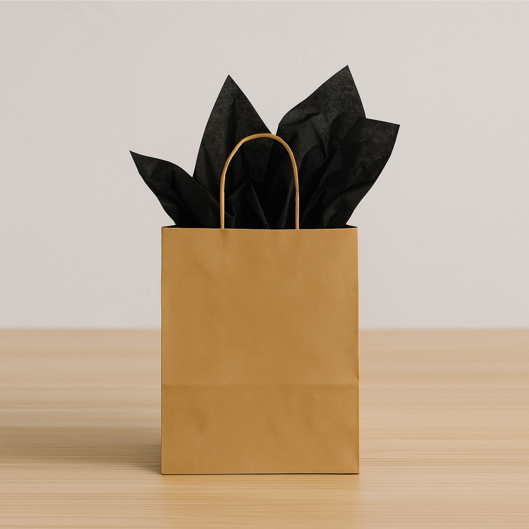 Black Tissue Paper Sheets, 20" x 20", Pack of 96 Sheets