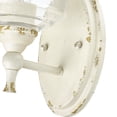 thumbnail image 3 of Golden Lighting Keating 1-light Wall Sconce in Antique Black Iron, 3 of 7