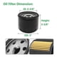 thumbnail image 2 of 499486 499486S Air Filter LA135 Tune Up Maintenance Service Kit for LA120 LA130 LA140 LA150 L120 LA1, 2 of 5
