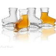 thumbnail image 6 of Skate Shot Glasses Set with Hockey Stick Serving Board - Perfect for Hockey Fans - includes 4 Skate Shot Glasses with Customizable Chalkboard Tape - Great for Any Occasion (FTA6629), 6 of 8