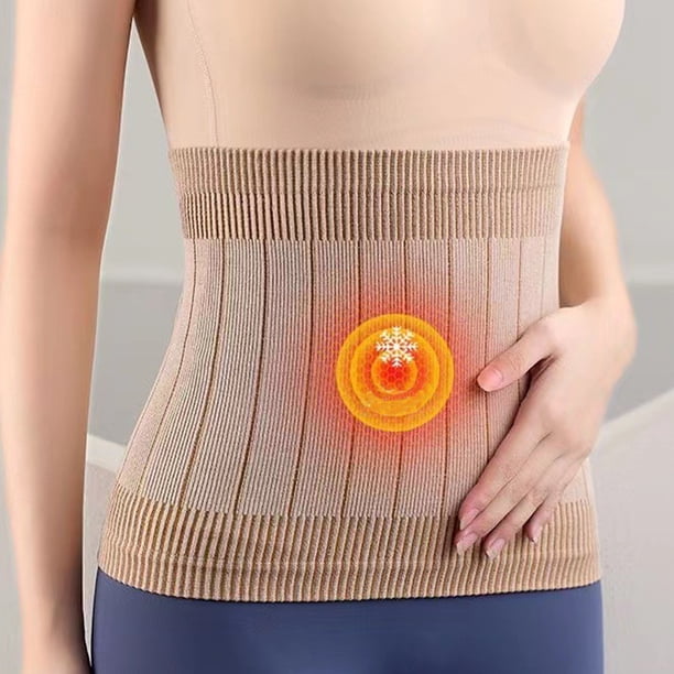 Envoltura moldeadora de cintura, protección de cintura, banda elástica para adelgazar para mujer
