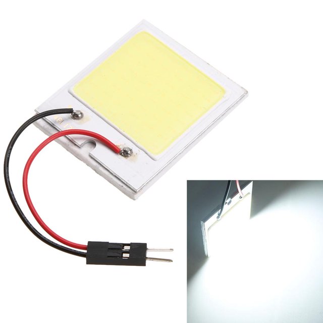 2 uds xenón HID blanco 48 COB LED Domo mapa bombilla coche Panel Interior lámpara Likrtyny Accesorios para autos y motos