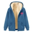 thumbnail image 5 of WILLBEST Sudadera con Capucha para Mujer, Estilo Otoño/Invierno, con Estampado Cómodo y Cremallera Gruesa Grande, 5 of 5