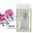 thumbnail image 1 of Savings Oefntac Press on Nail Nail Art Sequins Mermaid Color Nails Patch Sequins Gradient Color Bag, 1 of 2