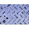 thumbnail image 1 of Ahgly Company Indoor Rectangle Abstract Blue Modern Area Rugs, 8' x 10', 1 of 4