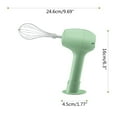 thumbnail image 5 of Portable Hand Mixer Electric Wireless Food Blender Milk Frother Cake Egg Beater Cream Food Baking Dough Kitchen, 5 of 14