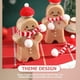 thumbnail image 4 of 20pcs mini hat mini bufandas artesanías de navidad sombrero de punto y bufanda navideño suministros de artesanía de bricolaje, 4 of 6
