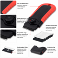 thumbnail image 4 of 10 Pack Locking Razor Blade Scraper for Glass Cooktop Paint Sticker Remover, 4 of 6