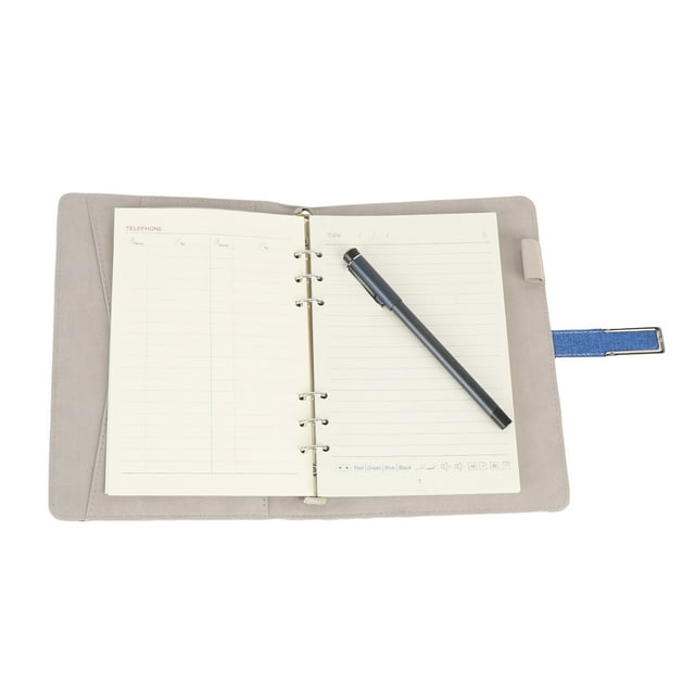 Cahier Numérique avec Stylo, Ensemble Stylo Intelligent et Carnet, Synchronisation en Temps Réel Numérisation pour Stocker et Partager des Notes, Compatible avec Téléphone Intelligent IOS
