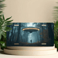 thumbnail image 6 of 1 Pcs 2D Flat License Plate Covers & Frames, A Man Facing a UFO For Decorative Front, Waterproof For Decoration Aluminum License Plate Covers & Frames Cover For Men Women, 12" X 6", 6 of 7