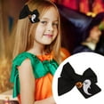thumbnail image 3 of Halloween Hair Clip Pumpkin Barrettes Stylish Hairpin for Girls Kids Party Headwear Hair Accessories Decorations, 3 of 3