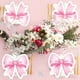 thumbnail image 5 of xihome Paquete de 50 servilletas de papel desechables con estampado de pajarita de 40x40 cm para baby shower, despedida de soltera, cumpleaños, fiestas de t y decoraciones., 5 of 6