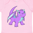 thumbnail image 4 of Inktastic Cute Baby Purple Dragon Boys or Girls Baby Bodysuit, 4 of 5