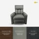 thumbnail image 5 of Sillón Reclinable Onstore Reposet London Lino Gris, 5 of 10