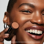 BLK/OPL True Color Skin Perfecting Stick Foundation SPF 15, Multi Use, Skin Like Finish, Snatched Sepia, 0.5 oz