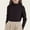 Brown, variant on Lopecy-Sta Kids Turtleneck Sweater Long Sleeve Solid Color Knit Top, 0-13Y Boys Girls Casual Comfortable Base Layer Pullover for Autumn Winter Black
