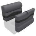thumbnail image 4 of Wise BM1143-1890 Premier Series Pontoon 27" Bench Cushion Set - Slate / Dark Neutral, 4 of 10