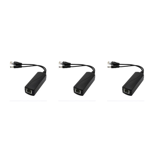Moyic Adaptador de conector POE 48V a 12V Reemplazo del divisor de cable POE para 2019 Type1