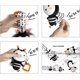 thumbnail image 2 of Sonajero colgante de peluche para bebés, negro y blanco, de 3 a 12 meses, 2 of 4