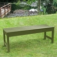 thumbnail image 2 of highwoodÂ® Eco-Friendly Recycled Plastic Lehigh Picnic Bench, 4', 2 of 2