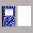 thumbnail image 1 of Aodebiao A5 Sewn Notebook Floral Pattern Hardcover Journal 60 Lined Pages for Office School Home Daily Writing Sketchbook Diary Planner, 1 of 4